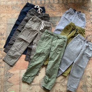 Bundle of boys pants (7 pairs), size 6. EUC/GUC.